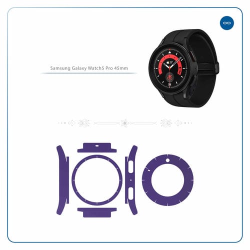 Samsung_Watch5 Pro 45mm_Matte_BlueBerry_2
